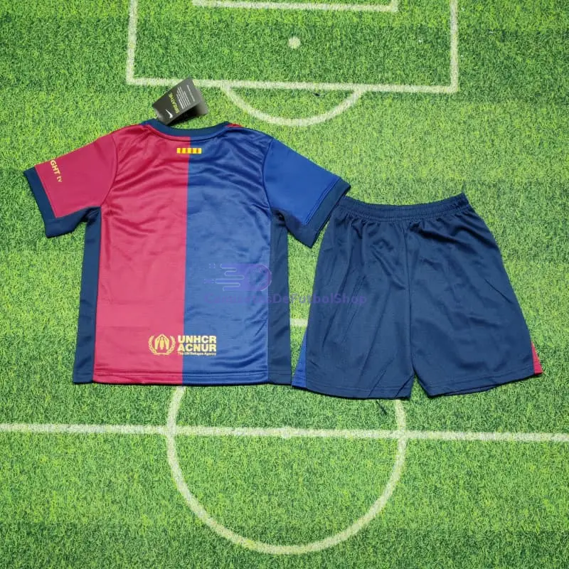 Camiseta Barcelona x Travis Scott Limited Edition 2024/2025 1ª Equipación Niño Kit