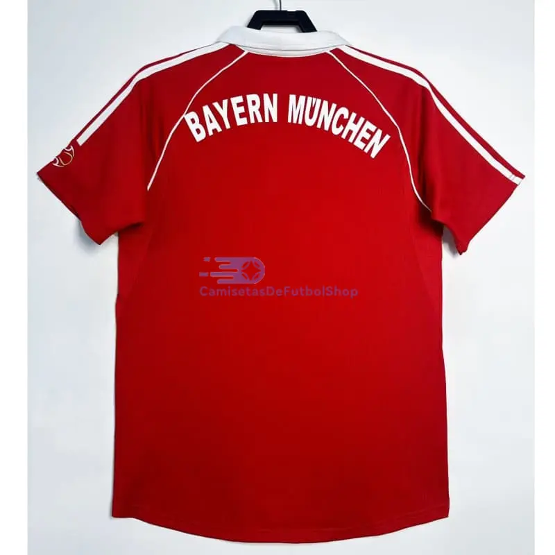 Camiseta Bayern Múnich 2006/07 1ª Equipación Retro Rojo