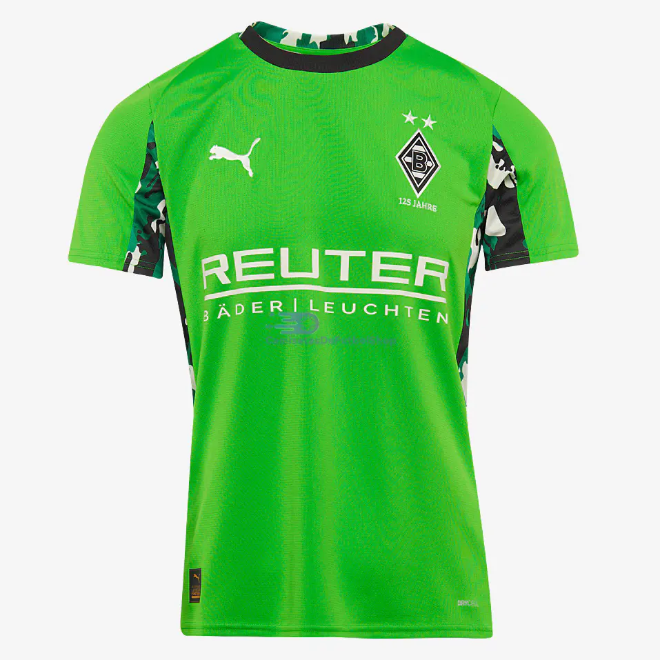 Camiseta Borussia Mönchengladbach 2025/2026 2ª Equipación Verde