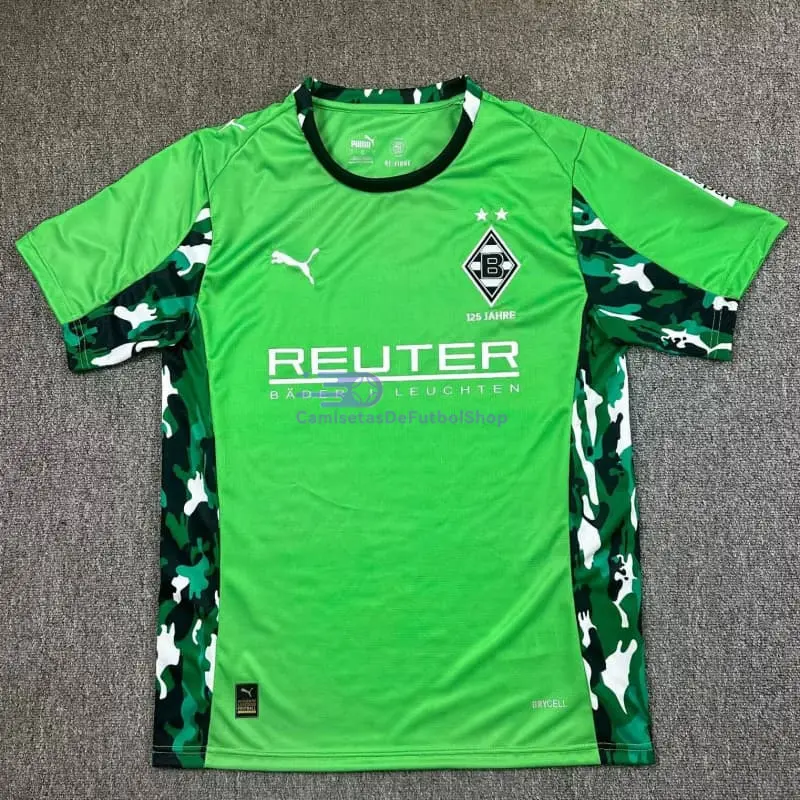 Camiseta Borussia Mönchengladbach 2025/2026 2ª Equipación Verde