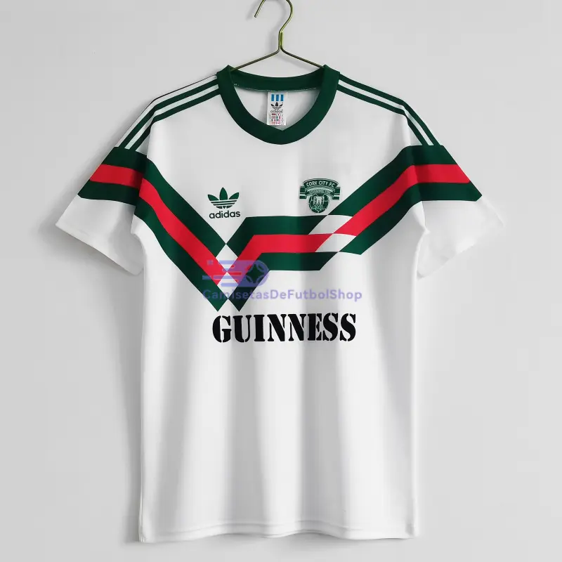 Camiseta Cork City 1988/89 1ª Equipación Retro Blanco