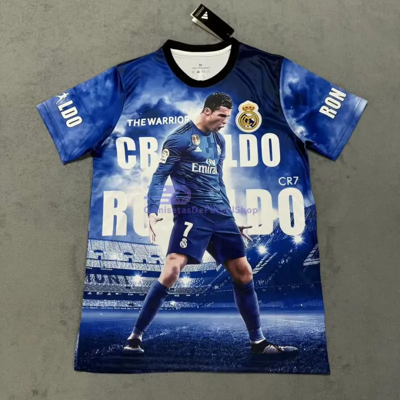 Camiseta Cristiano Ronaldo 7 Azul Edición Especial 