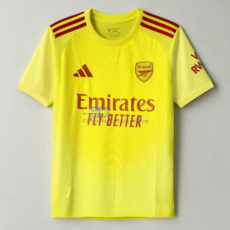 Camiseta de Portero Arsenal Amarillo 2025/2026