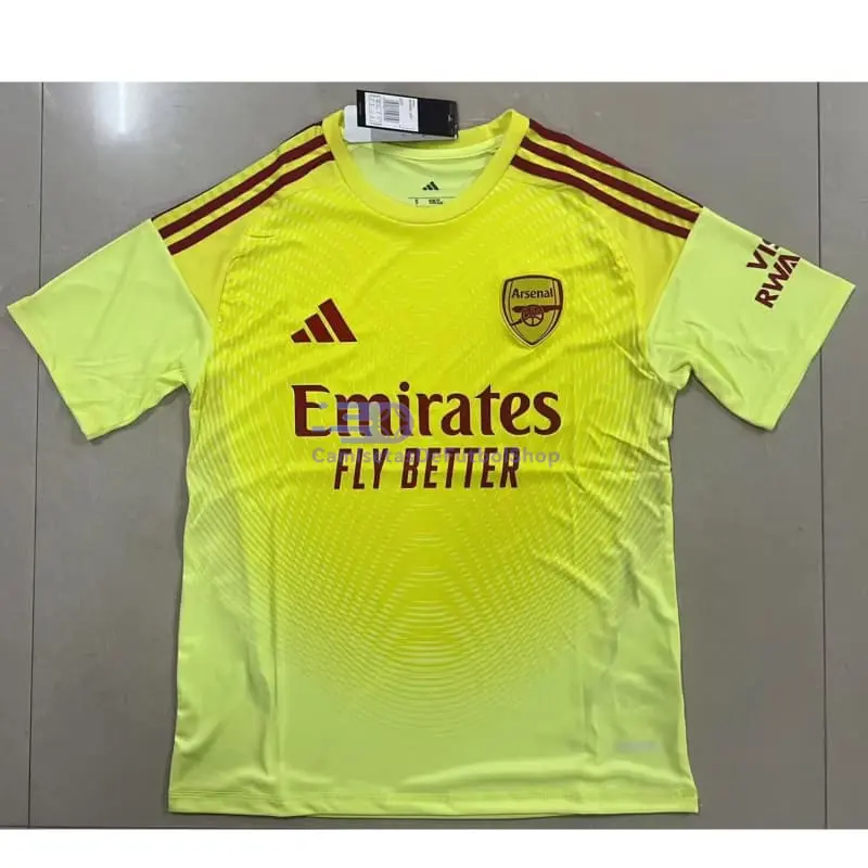 Camiseta de Portero Arsenal Amarillo 2025/2026