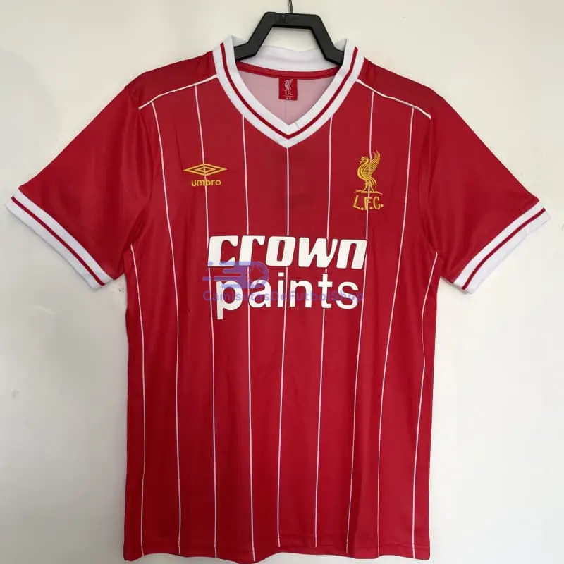 Camiseta Liverpool 1981/84 1ª Equipación Retro Rojo