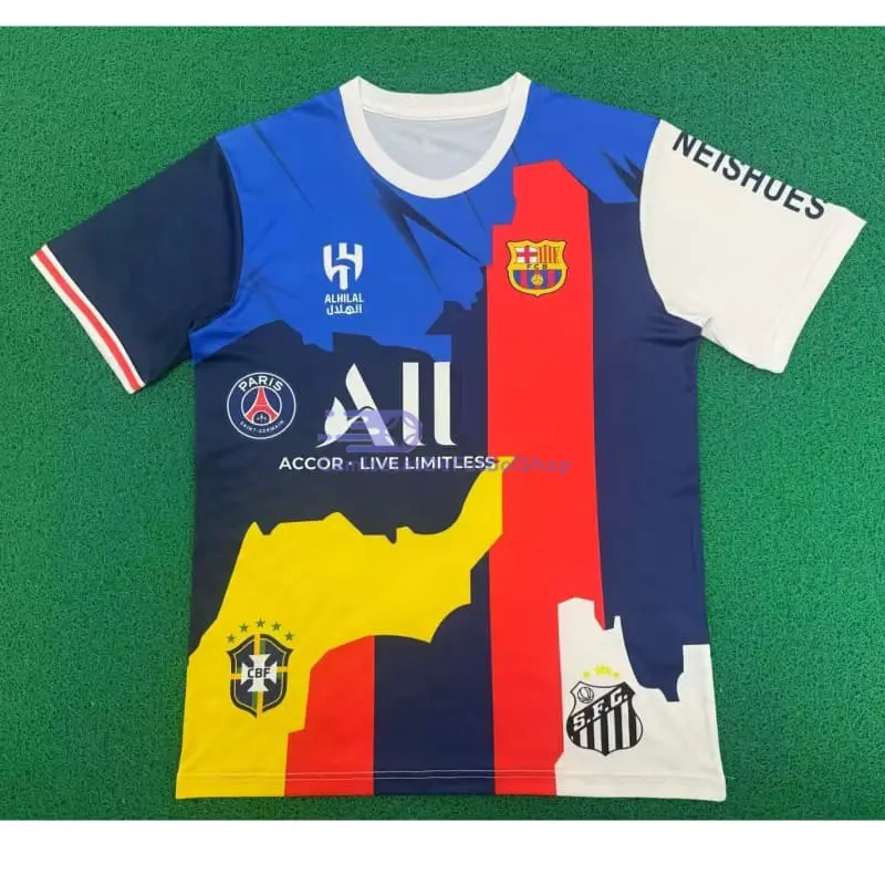 Camiseta NEYMAR JR 11 2025 Multicolor Edición Conmemorativa 