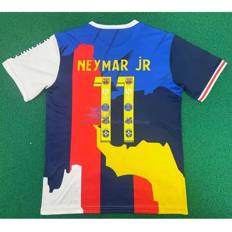 Camiseta NEYMAR JR 11 2025 Multicolor Edición Conmemorativa 