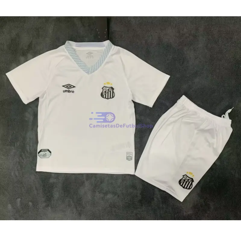Camiseta Santos FC 2025/26 1ª Equipación Niño Kit Blanco 