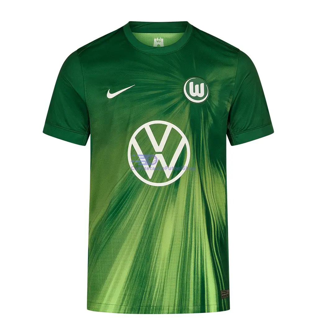 Camiseta Wolfsburg 2025/2026 1ª Equipación Verde
