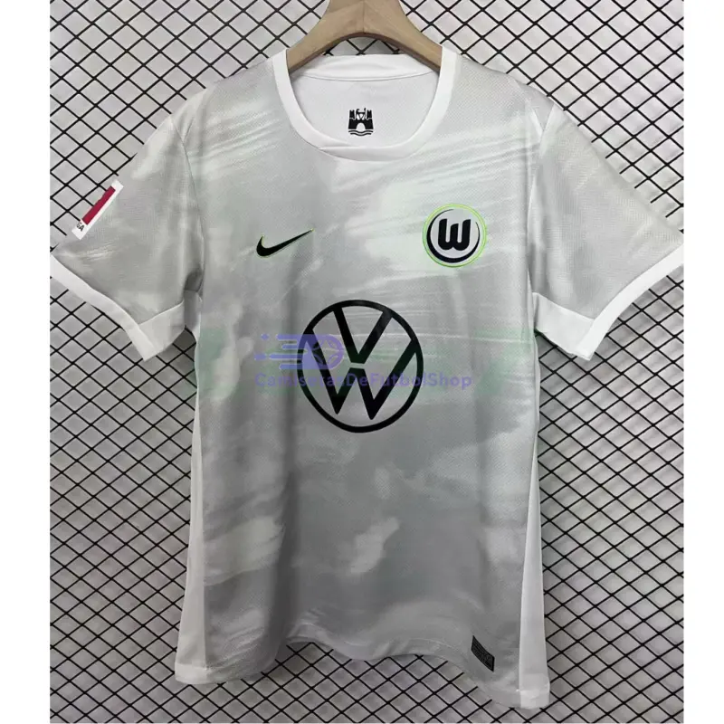 Camiseta Wolfsburg 2025/2026 2ª Equipación Gris