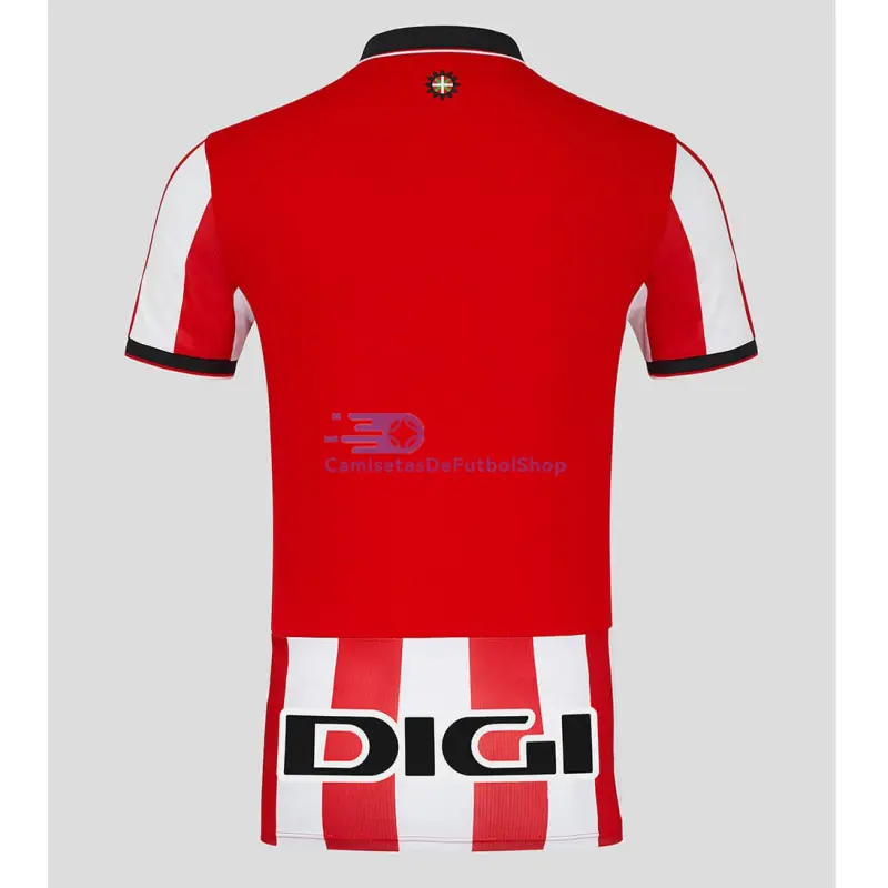 Camiseta Athletic de Bilbao 2025/2026 1ª Equipación Rojo/Blanco