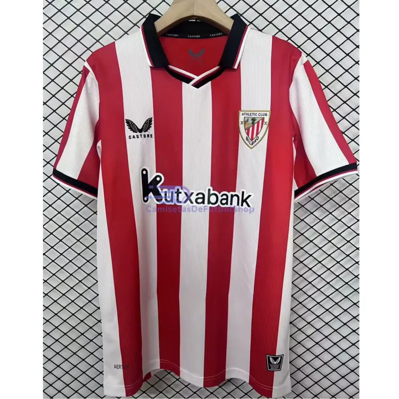 Camiseta Athletic de Bilbao 2025/2026 1ª Equipación Rojo/Blanco