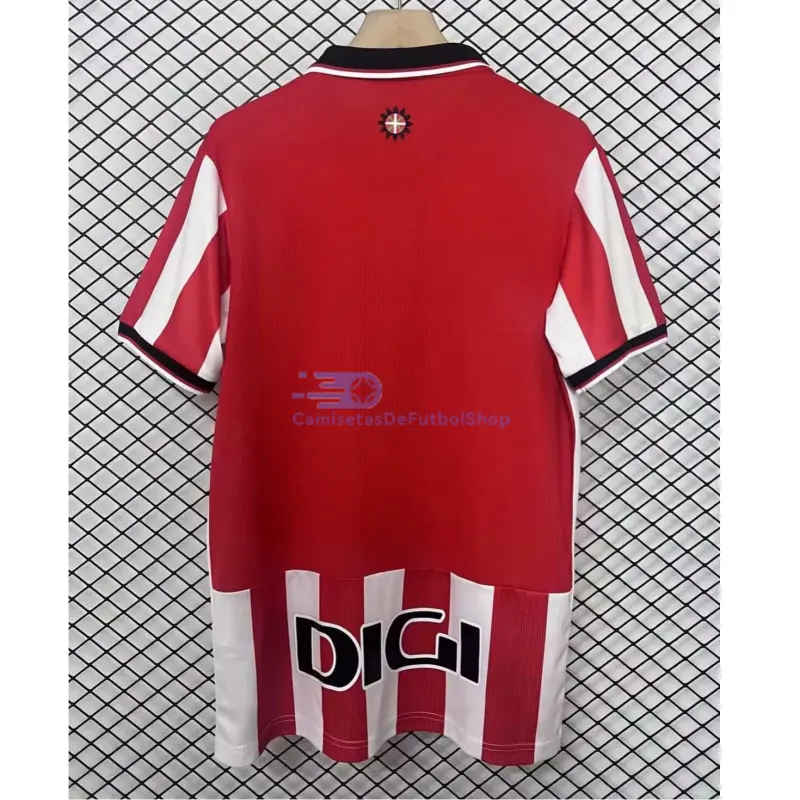 Camiseta Athletic de Bilbao 2025/2026 1ª Equipación Rojo/Blanco