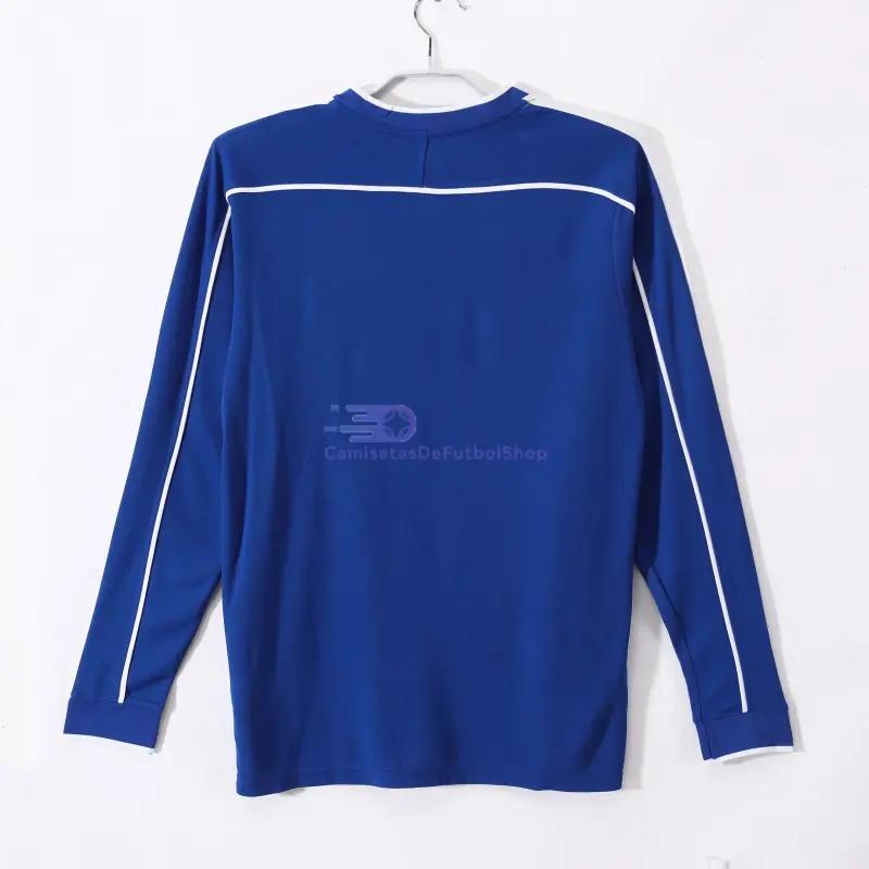 Camiseta Brasil 1998 2ª Equipación Retro ML Azul