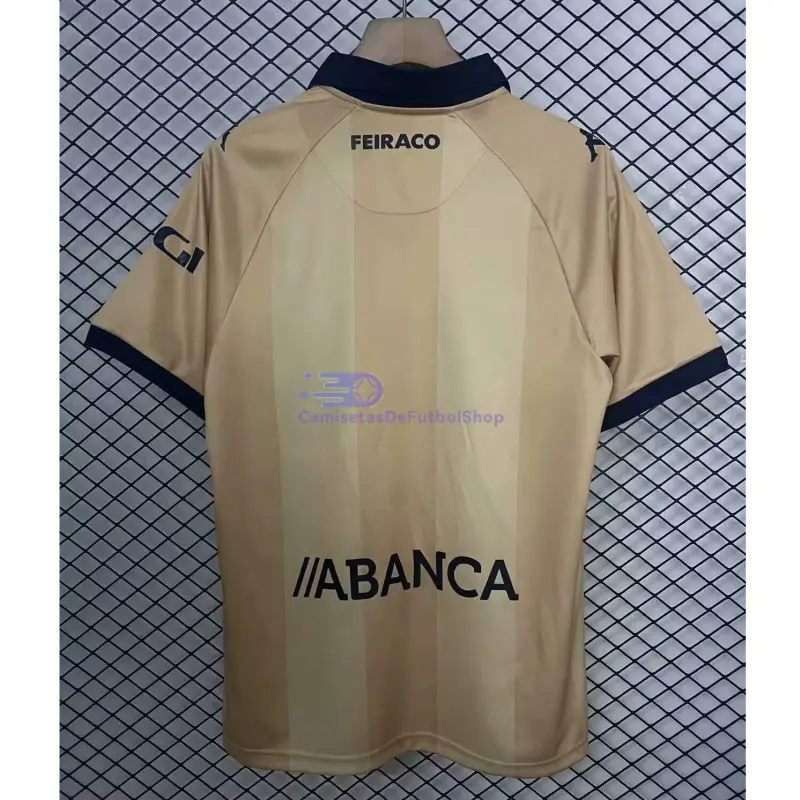 Camiseta Deportivo de La Coruña 25º Aniversario 2025 Beige