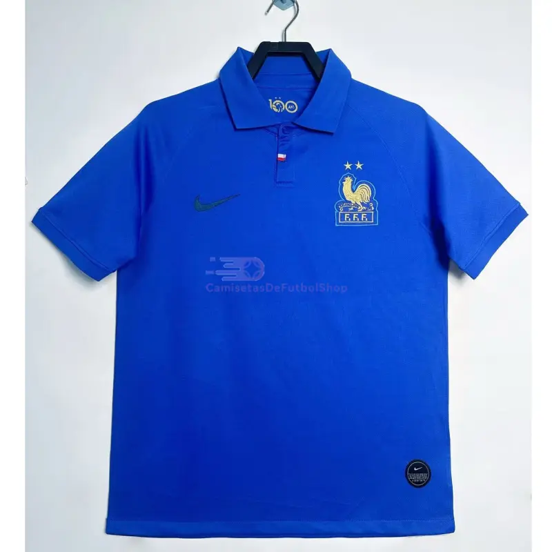 Camiseta Francia 2019/20 1ª Equipación Retro Centenario Azul