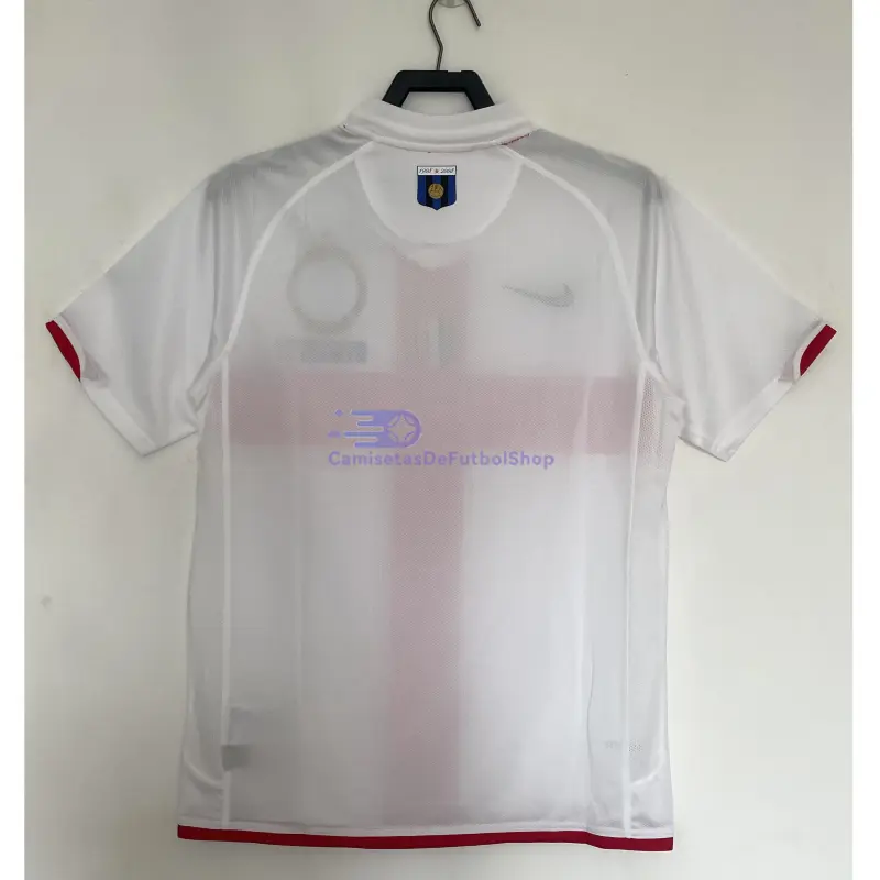 Camiseta Inter de Mila 2007/08 2ª Equipación Retro Blanco