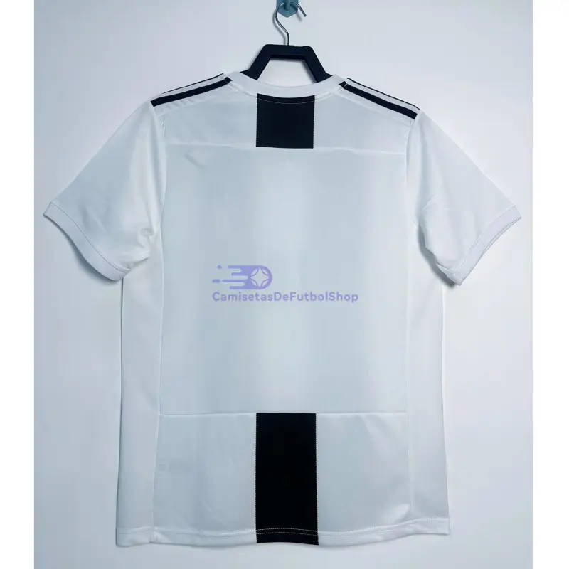 Camiseta Juventus 2018/19 1ª Equipación Retro Negro/Blanco