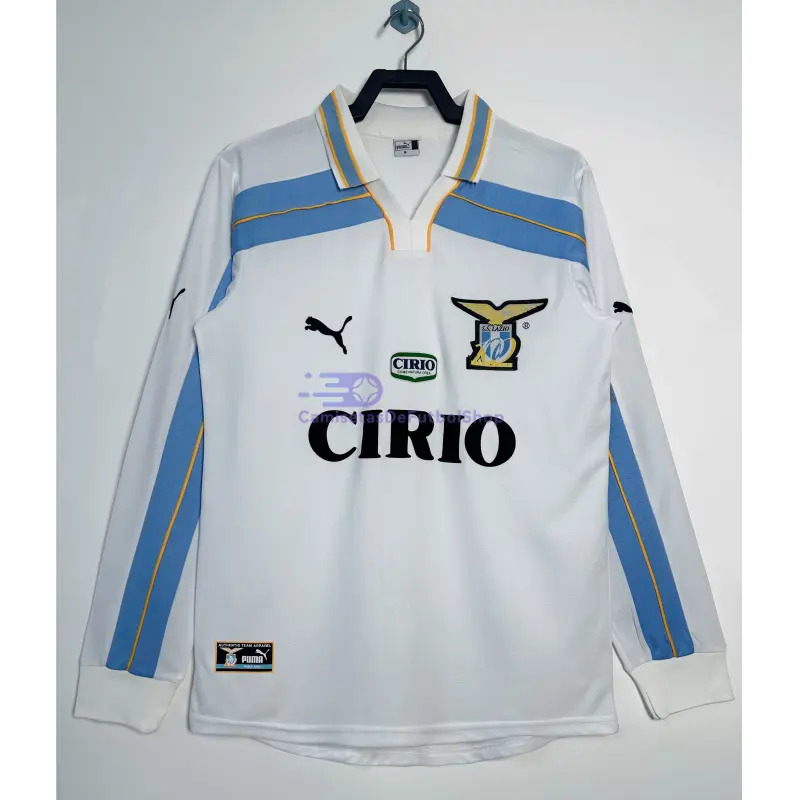 Camiseta Lazio 1998/99 3ª Equipación Retro ML Blanco
