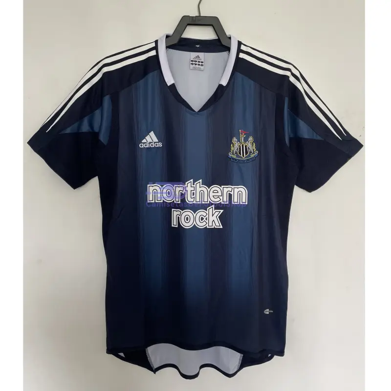 Camiseta Newcastle United 2004/05 2ª Equipación Retro Azul Oscuro