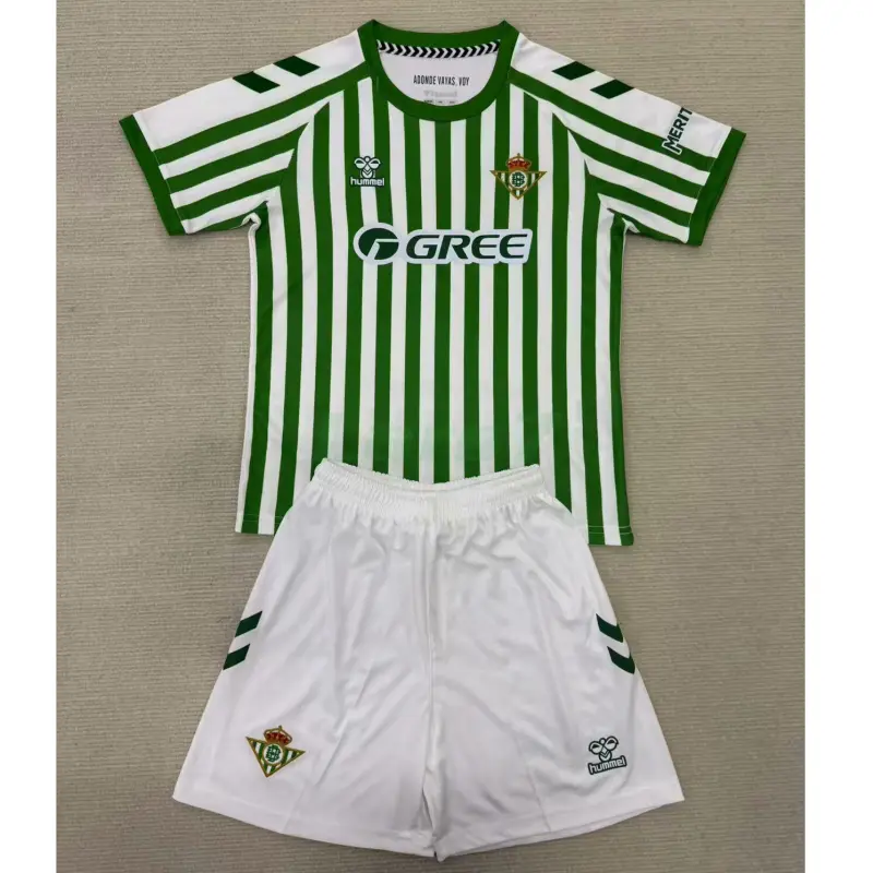 Camiseta Real Betis Final Uefa Conference League 2025 Niño Kit
