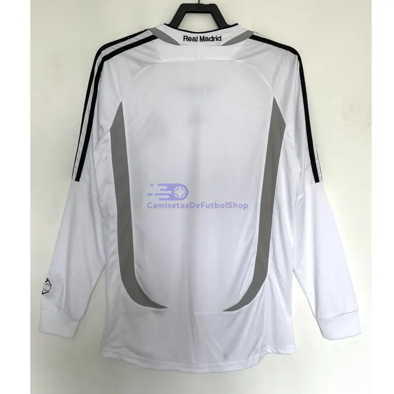 Camiseta Real Madrid 2006/07 1ª Equipación Retro ML Blanco