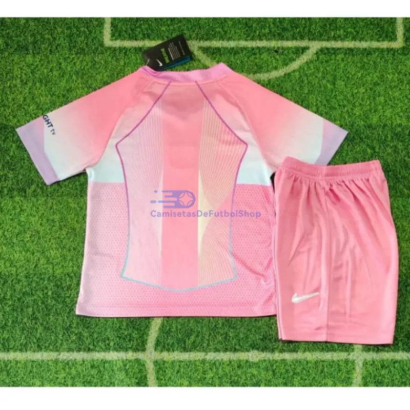 Camiseta Barcelona Rosa 2025/26 Niño Kit