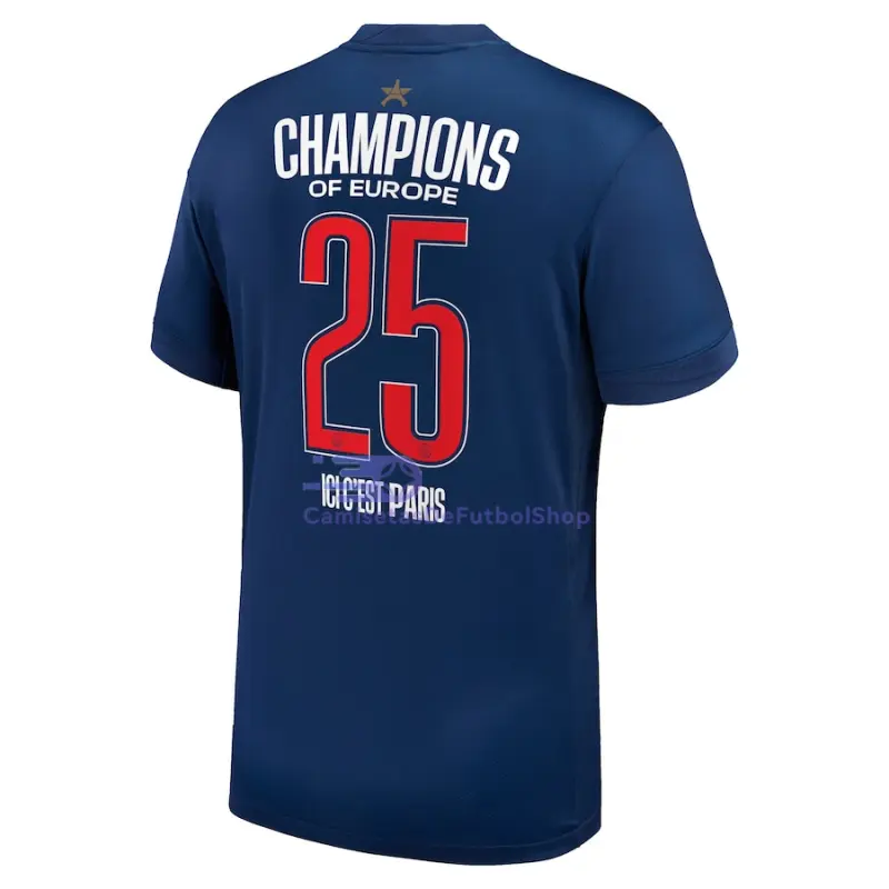 Camiseta PSG 2024/2025 1ª Equipación CHAMPIONS #25