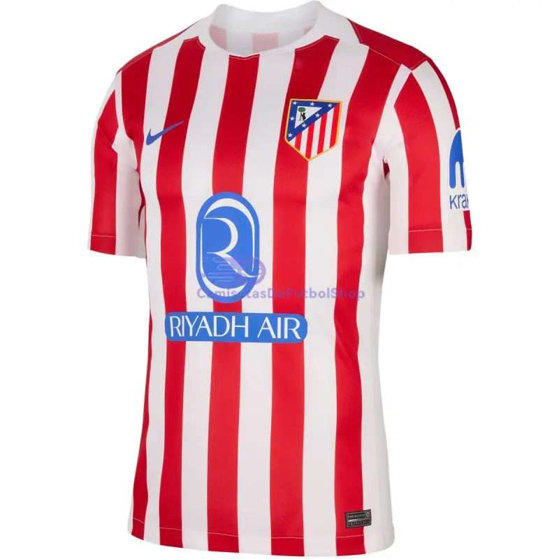 Camiseta Atlético de Madrid 2025/2026 1ª Equipación Rojo/Blanco