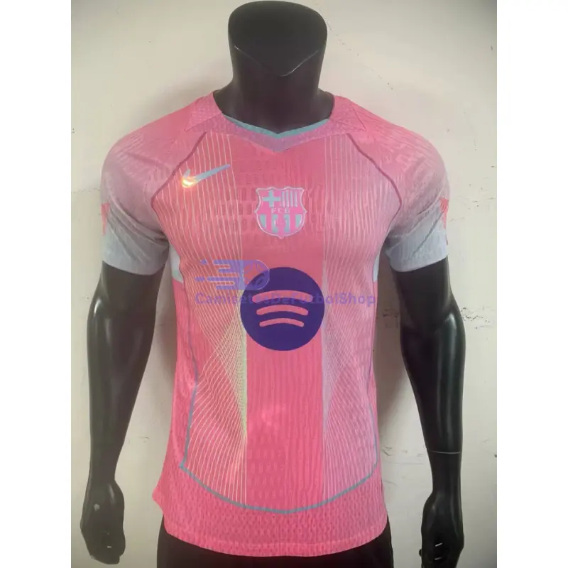 Camiseta Barcelona Rosa 2025/2026 (EDICIÓN JUGADOR) 