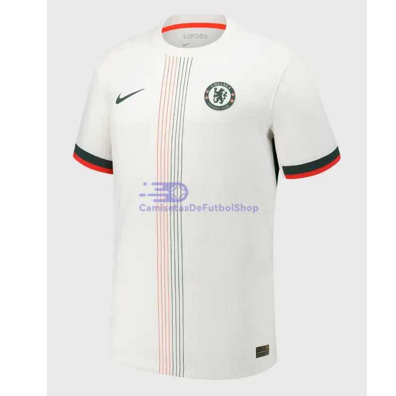 Camiseta Chelsea 2025/2026 2ª Equipación Blanco