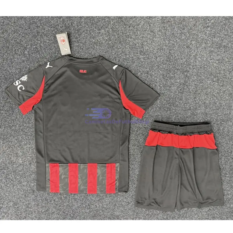 Camiseta AC Milan 1ª Equipación 2025/2026 Rojo/Negro