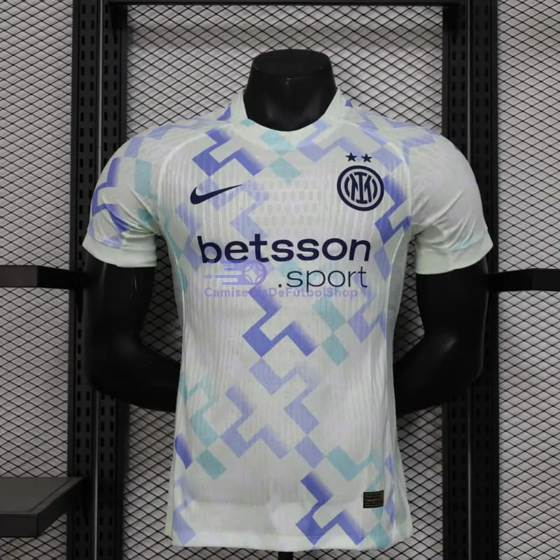 Camiseta Inter de Milan 2025/2026 2ª Equipación Blanco (EDICIÓN JUGADOR)
