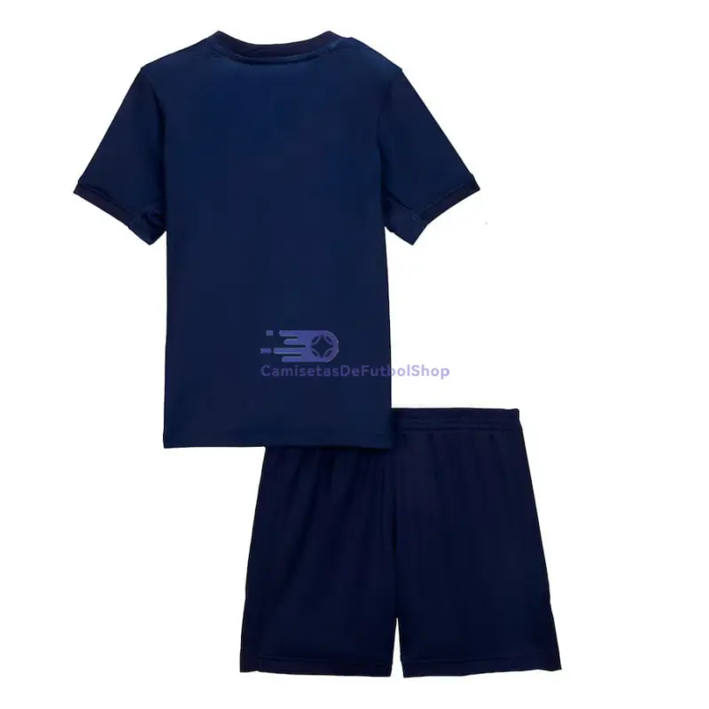 Camiseta PSG 2025/2026 1ª Equipación Azul Niño Kit