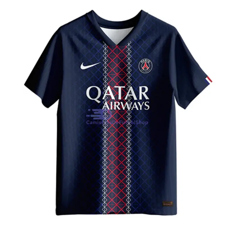 Camiseta PSG X XO 2025/2026 1ª Equipación Azul
