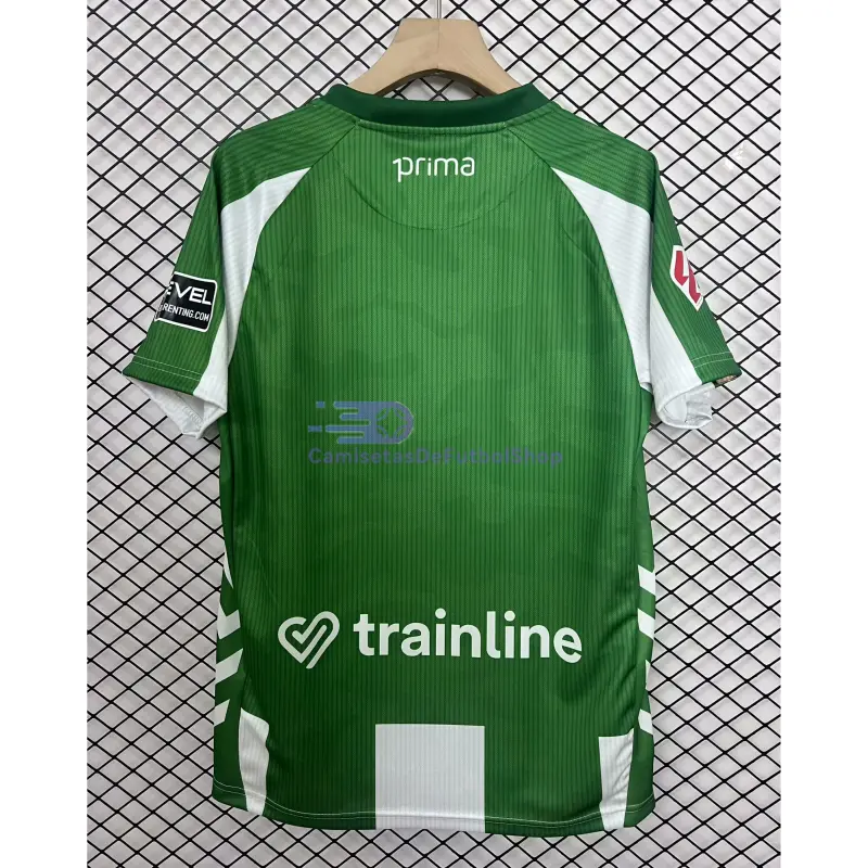 Camiseta Real Betis 2025/2026 1ª Equipación Verde/Blanco con Parche La Liga