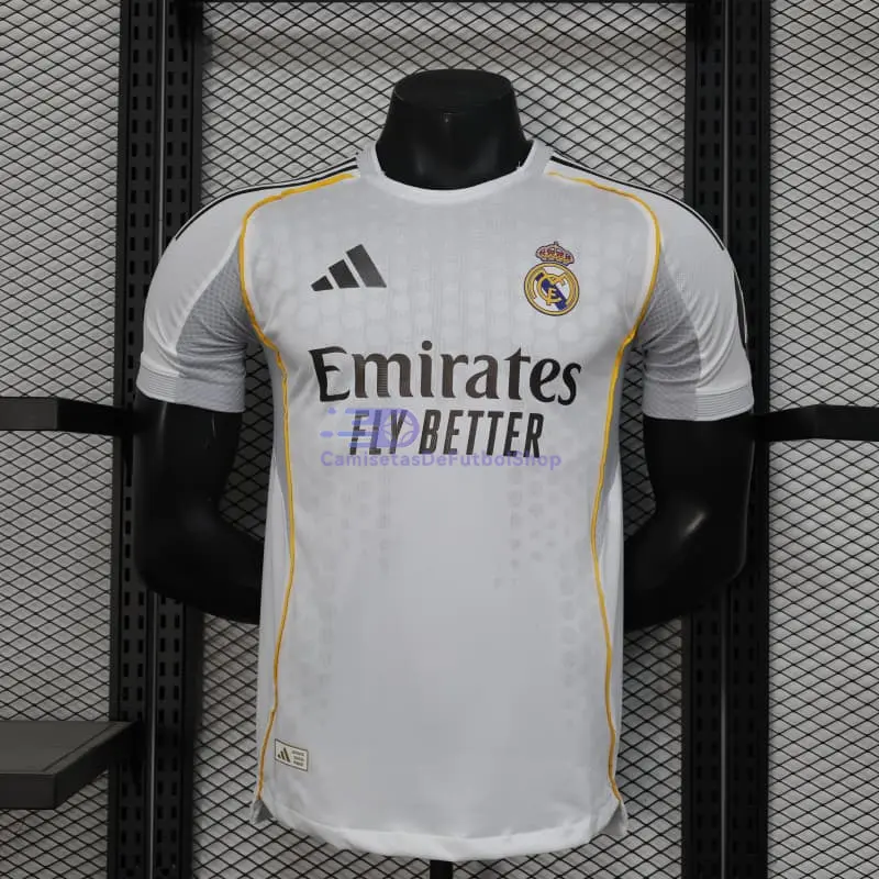 Camiseta MODRIĆ 10 Real Madrid 2025/2026 1ª Equipación Blanco con Parche HP (EDICIÓN JUGADOR)