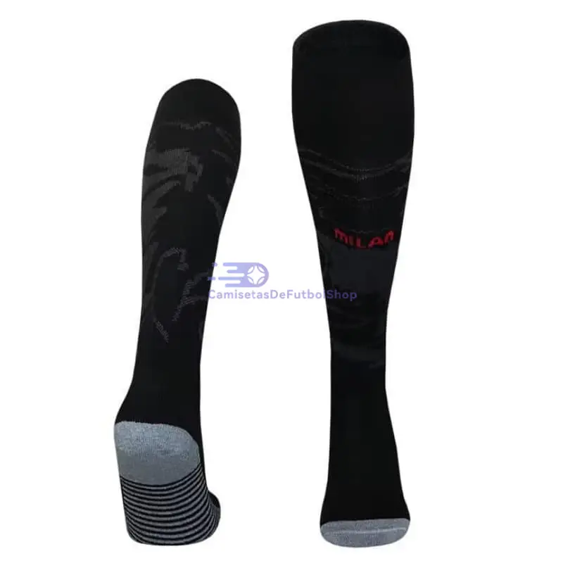 Camiseta AC Milan 2025/2026 1ª Equipación Rojo/Negro Niño Kit