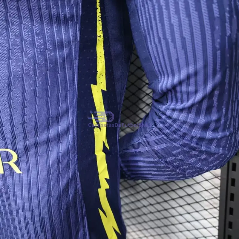 Camiseta Atlético de Madrid 2ª Equipación 2025/2026 ML Azul (EDICIÓN JUGADOR)