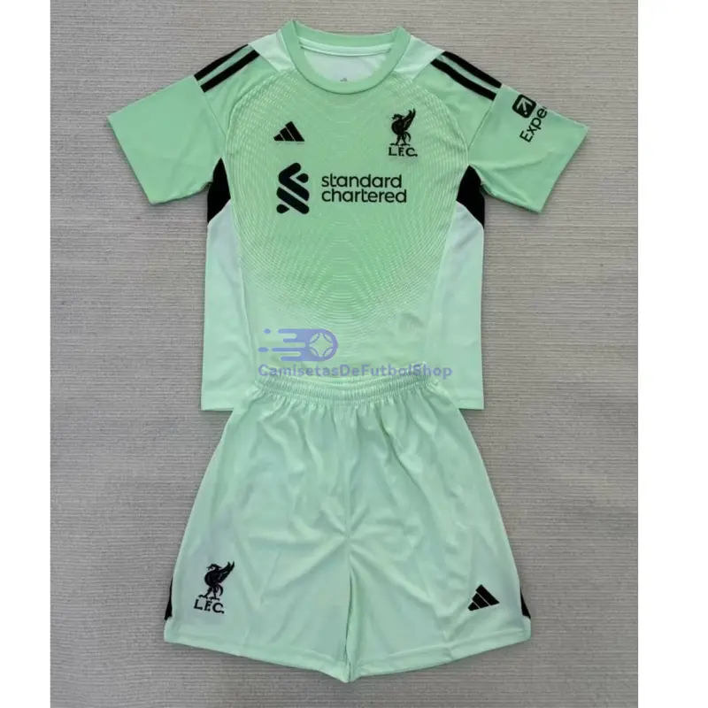 Camiseta de Portero Liverpool 2025/2026 Verde 