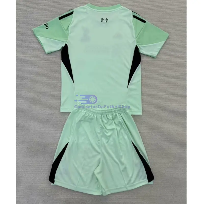 Camiseta de Portero Liverpool 2025/2026 Verde 