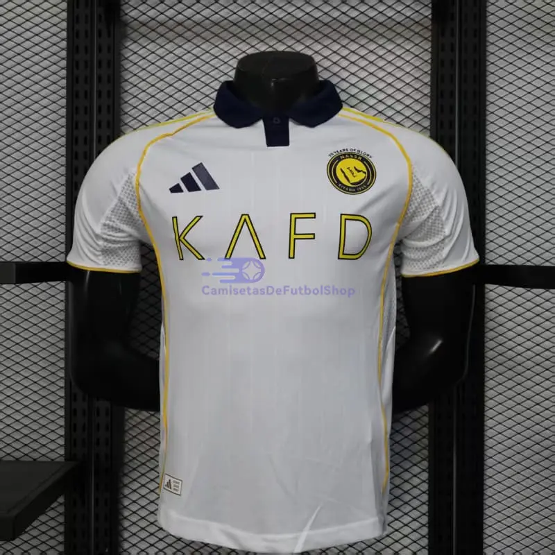 Camiseta Al Nassr 2025/2026 3ª Equipación Blanco (EDICIÓN JUGADOR)