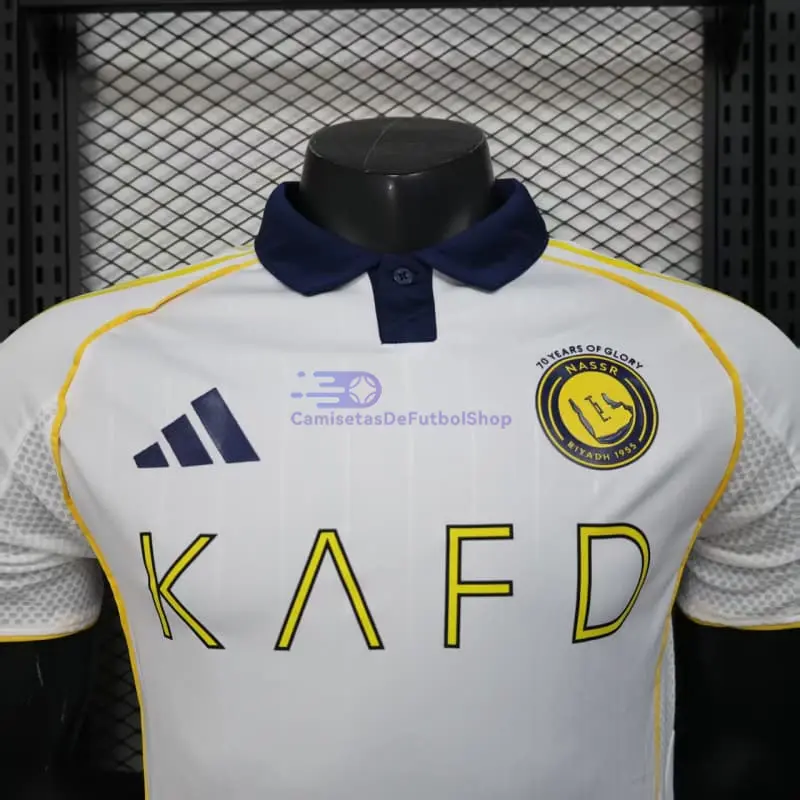 Camiseta Al Nassr 2025/2026 3ª Equipación Blanco (EDICIÓN JUGADOR)
