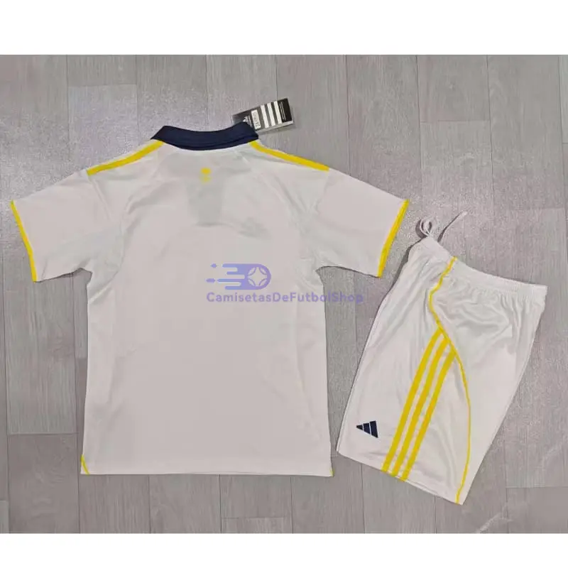 Camiseta Al Nassr 2025/2026 3ª Equipación Blanco Niño Kit