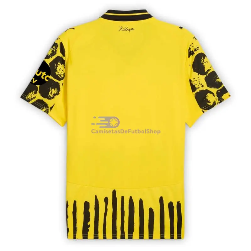 Camiseta Borussia Dortmund 2025/2026 KidSuper Amarillo con Publicitario