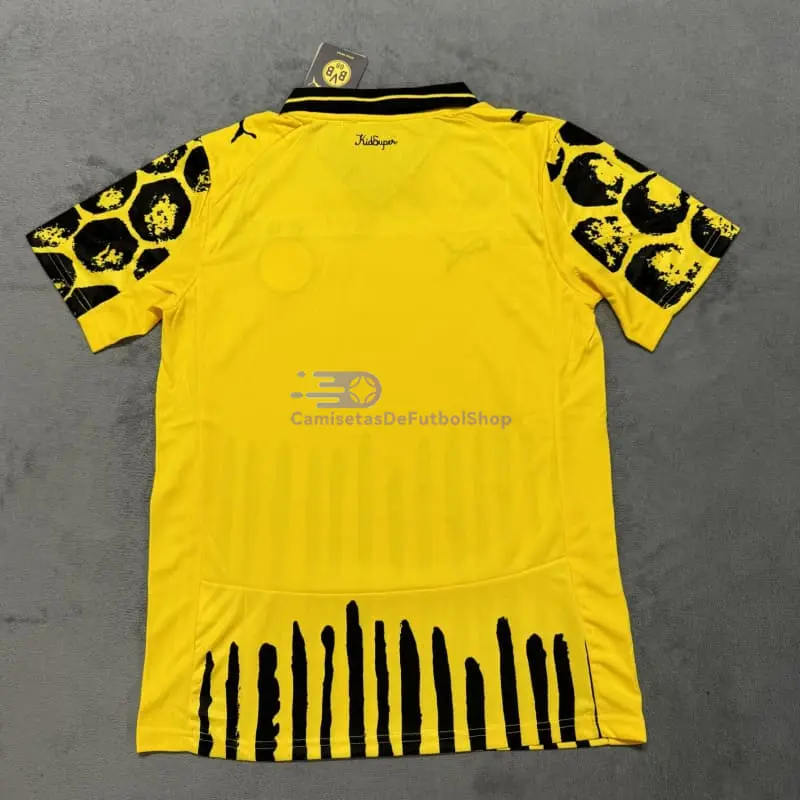 Camiseta Borussia Dortmund 2025/2026 KidSuper Amarillo con Publicitario
