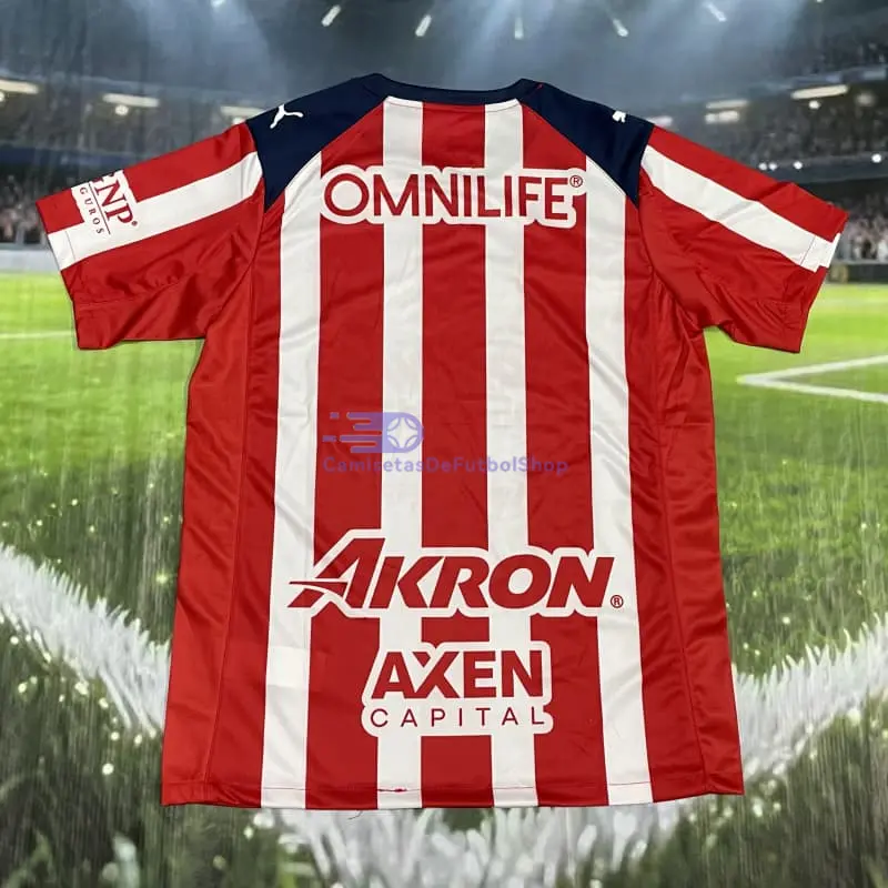 Camiseta Chivas 2025/2026 1ª Equipación Rojo/Blanco