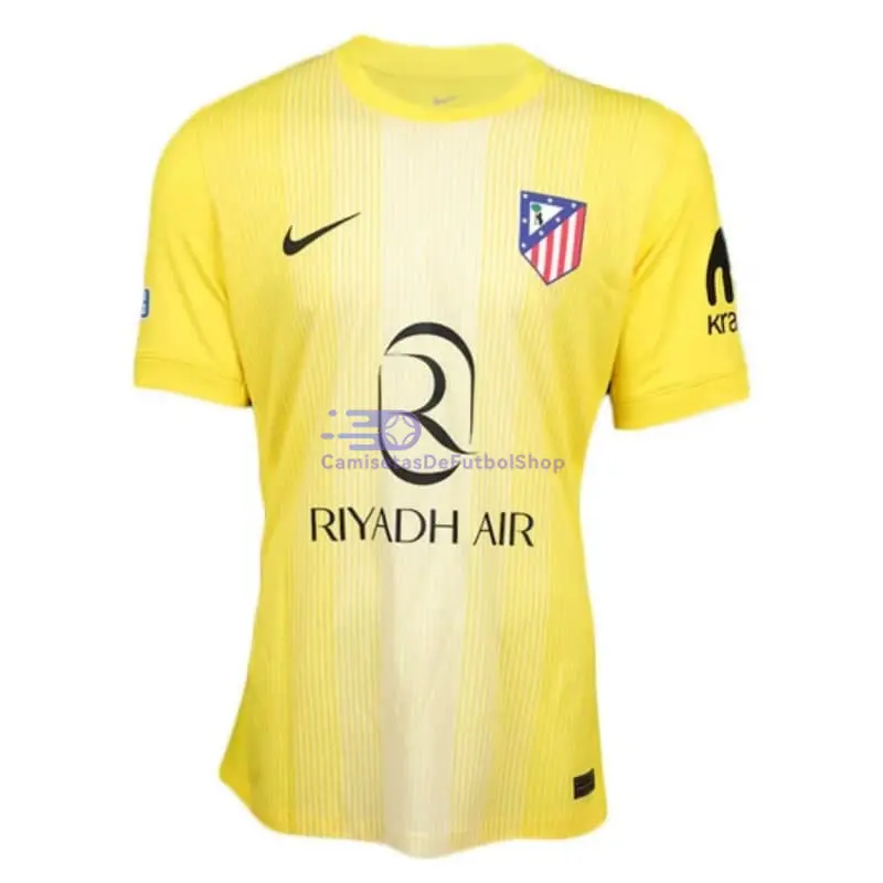 Camiseta de Portero Atlético de Madrid 2025/2026 Amarillo
