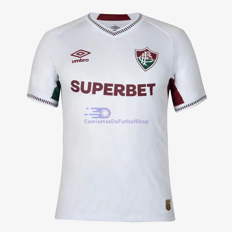 Camiseta Fluminense 2025/2026 2ª Equipación Blanco