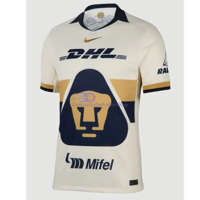 Camiseta Pumas UNAM 2025/2026 1ª Equipación Blanco